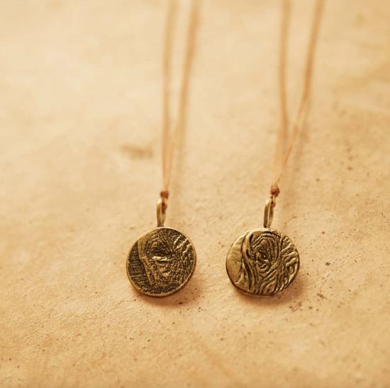  카포에타 바이 암비카 더블유에스 목걸이/팬던트 카포에타 바이 암비카 WS 엘리펀트 아이 네크리스 - KAPOETA BY AMBICA WS