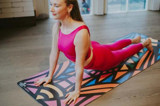  자나타니 콘셉츠 트레이닝/조거 팬츠 Zanatany Concepts Courbe D'energy 요가 매트 - ZANATANY CONCEPTS