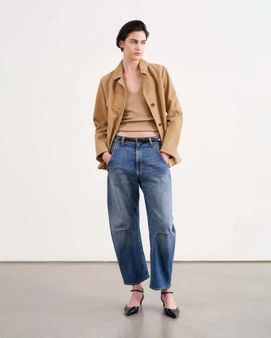  닐리로탄 데님 팬츠 닐리 로탄 에머슨 진 블루 - NILI LOTAN