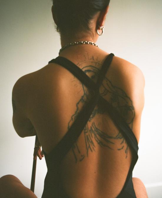  마레 퍼페투아 원피스 수영복 트위스트 원피스 제트 블랙 - MARE PERPETUA