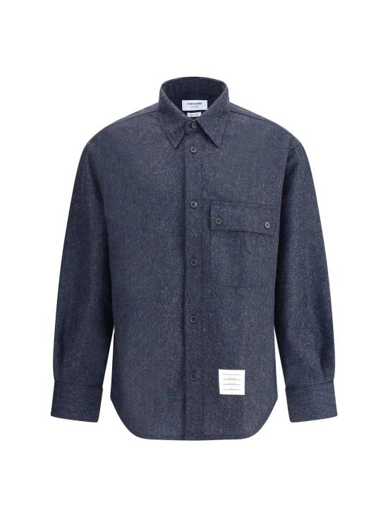  톰브라운 셔츠 톰 브라운 울 오버사이즈