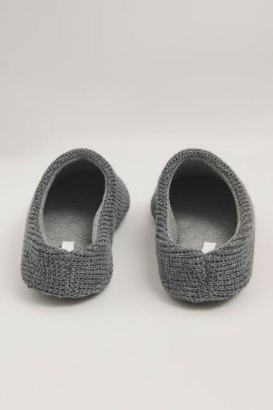  스킨 뮬/슬리퍼 와플 하우스 슈 클로그 미스티 그레이 - SKIN