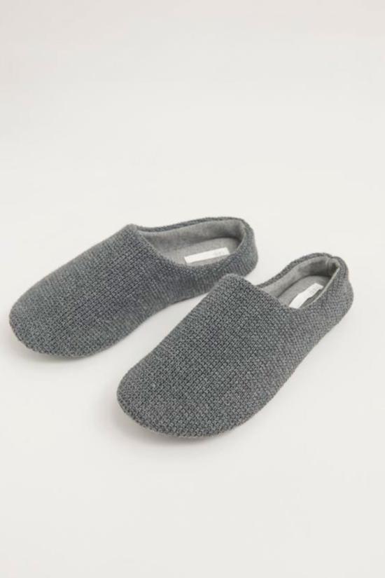  스킨 뮬/슬리퍼 와플 하우스 슈 클로그 미스티 그레이 - SKIN