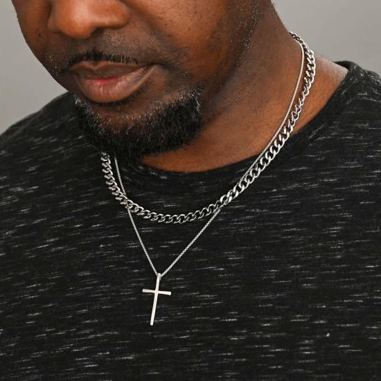  스타피쉬 프로젝트 목걸이/팬던트 클래식 십자가 목걸이 - STARFISH PROJECT