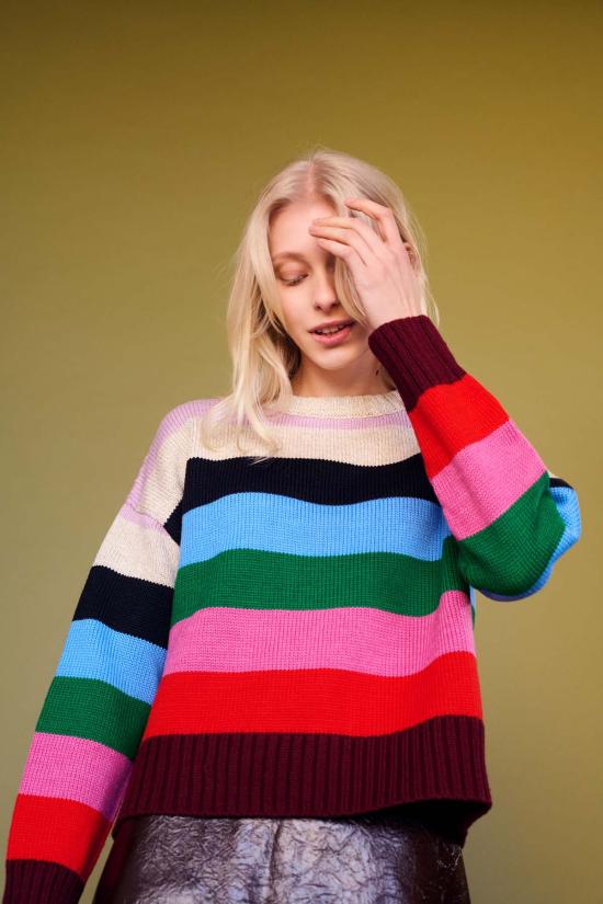  지지 니트웨어 스웨터 롤라 - GIGI KNITWEAR
