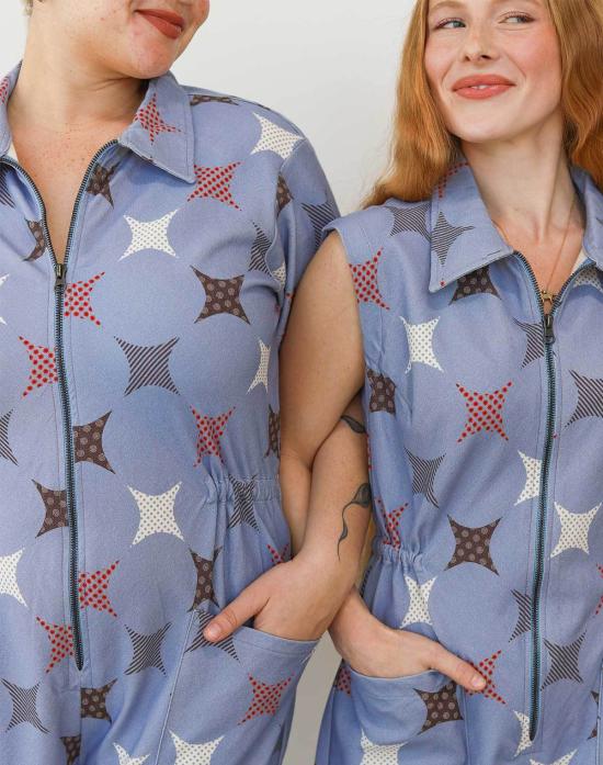  Noble 점프수트 고급스러운 실용 정장 스파클 프린트 - OTHER BRANDS