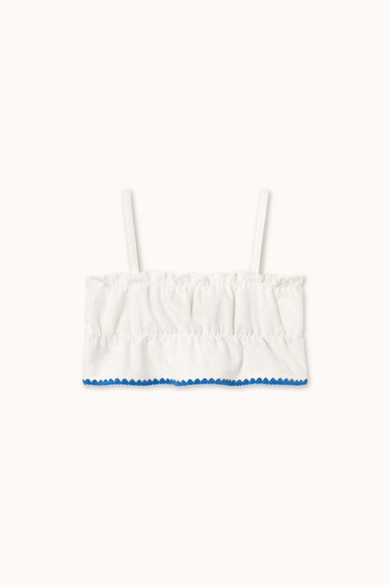  [키즈] 타이니코튼 티셔츠 키즈  스완 리본 린넨 - TINYCOTTONS