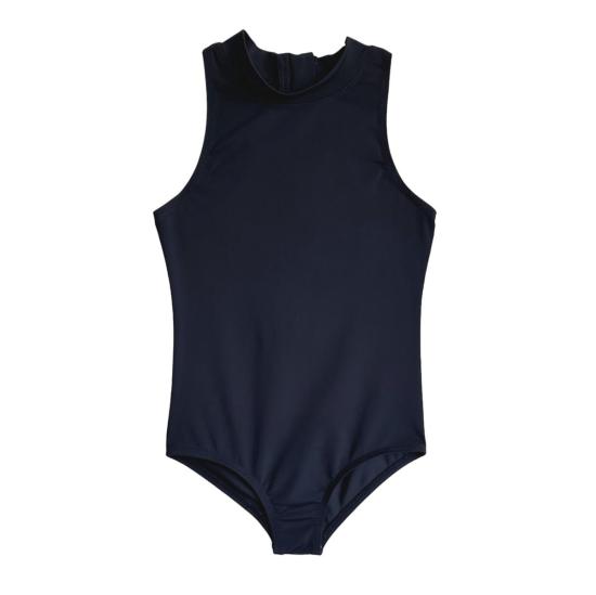  [키즈] The Set 원피스 수영복 키즈 하이넥 원피스 수영복 세트 잉크