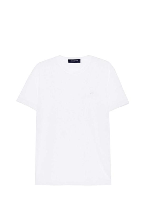  디스퀘어드2 반팔 티셔츠 Dsquared2 티셔츠 화이트