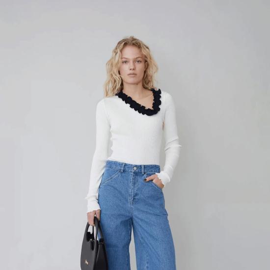  오페라 스포츠 블라우스 에비타 심리스 탑 프리스틴