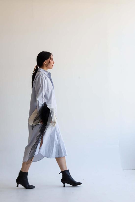  Chase Shuman 숏 원피스 체이스 슈먼 트레이시 셔츠 드레스 - OTHER BRANDS