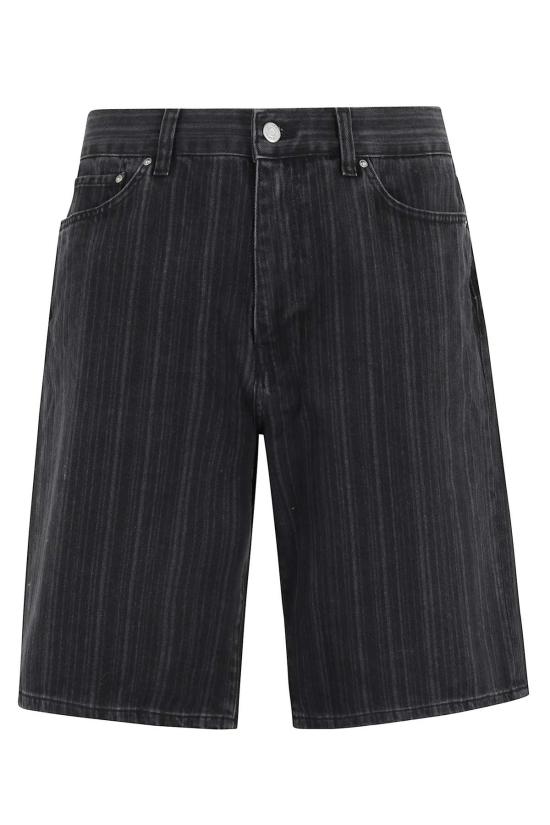  칼하트 데님 숏팬츠 카하트 윕 라일런 쇼츠 블랙 스톤 워시드