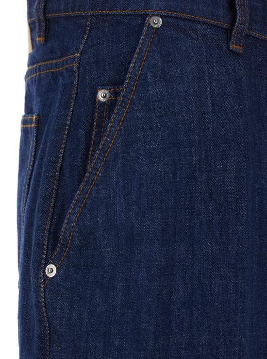  아미 숏팬츠 알렉상드르 마티우시 루즈핏 버뮤다 반바지 (블루) - AMI