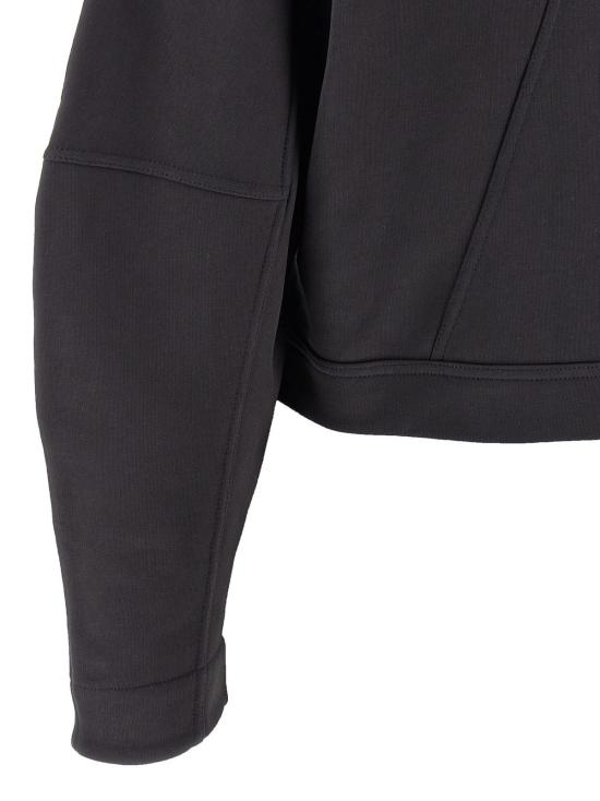  가니 봄버 자켓 헤비 테리 저지 봄버 재킷 그레이 - GANNI