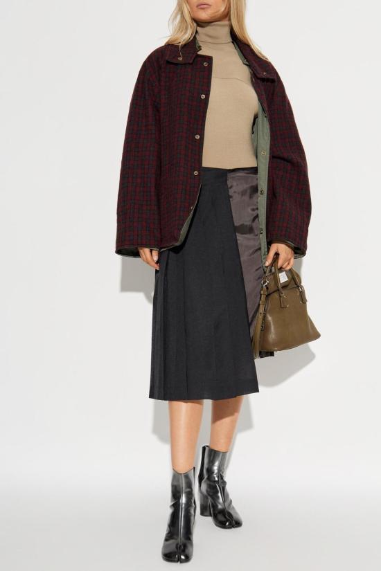  MM6 메종마르지엘라 터틀넥 MM6 메종 마르지엘라  보디수트 뉴트럴 컬러 - MM6 MAISON MARGIELA