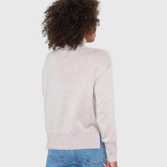  Santicler 터틀넥 산티클러 아일린  릴렉스핏 메리노 울 스웨터 마르코나 - OTHER BRANDS