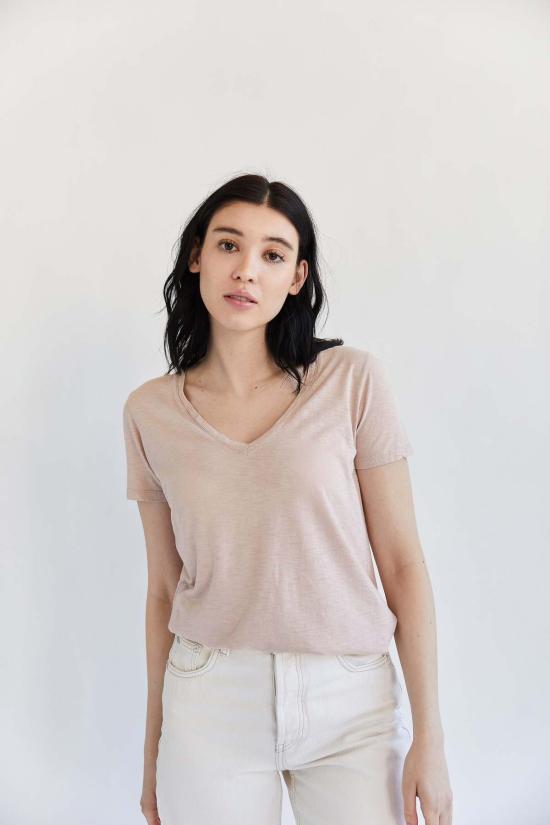  It Is Well L.A. 반팔 티셔츠 잇 이즈 웰 L.A. 에브리데이 브이넥 티셔츠 - OTHER BRANDS