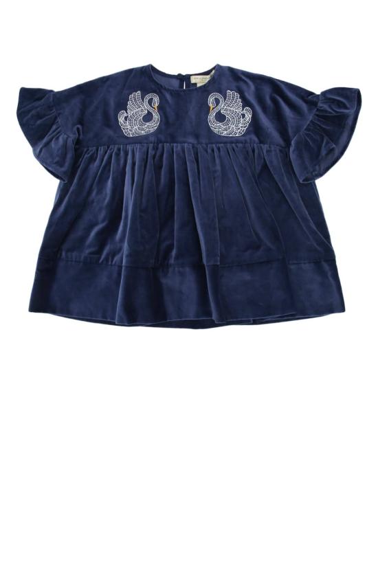  [키즈] 스텔라 맥카트니 원피스 스텔라 매카트니 키즈 우븐 드레스 블루