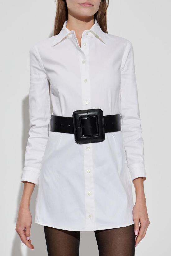  발렌시아가 미디 원피스 벨트가 있는  드레스 - BALENCIAGA