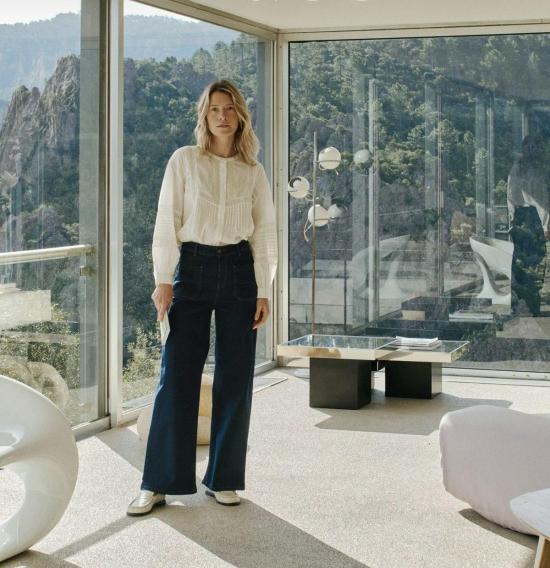  Indi & Cold 블라우스 인디 & 콜드 에스닉 자수 셔츠 - OTHER BRANDS