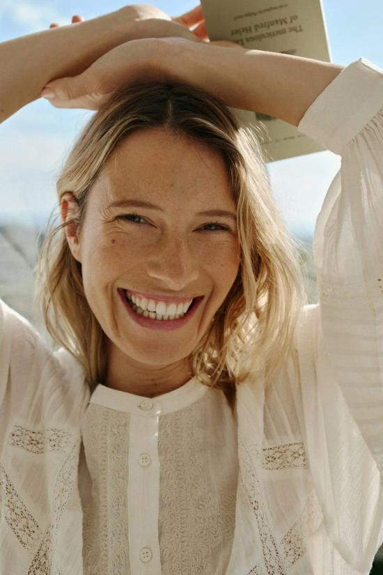  Indi & Cold 블라우스 인디 & 콜드 에스닉 자수 셔츠 - OTHER BRANDS