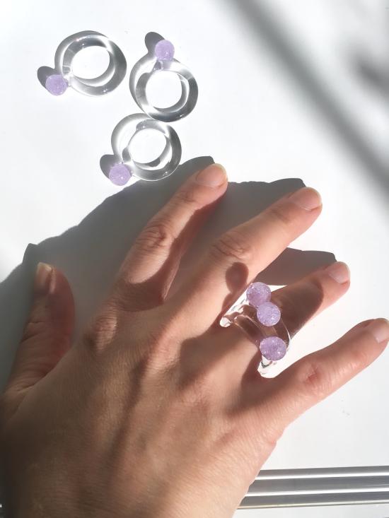  제인 다렌스부르그 반지 제인 다렌스버그 핑크 도트 링 - JANE DARENSBOURG