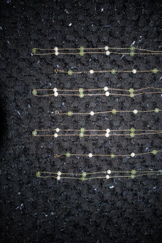  세레 목걸이/팬던트 세리 올리비아 제이드 진주 목걸이 - SEREE