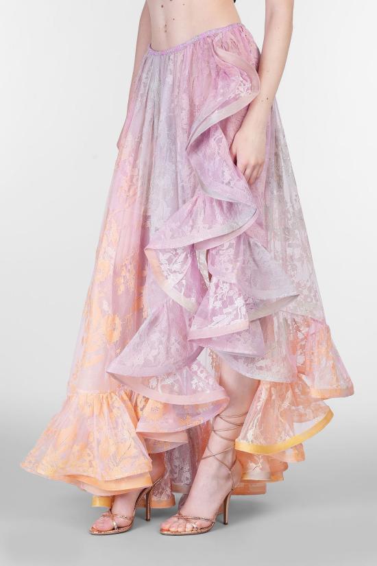  짐머만 롱 스커트 멀티컬러 - ZIMMERMANN