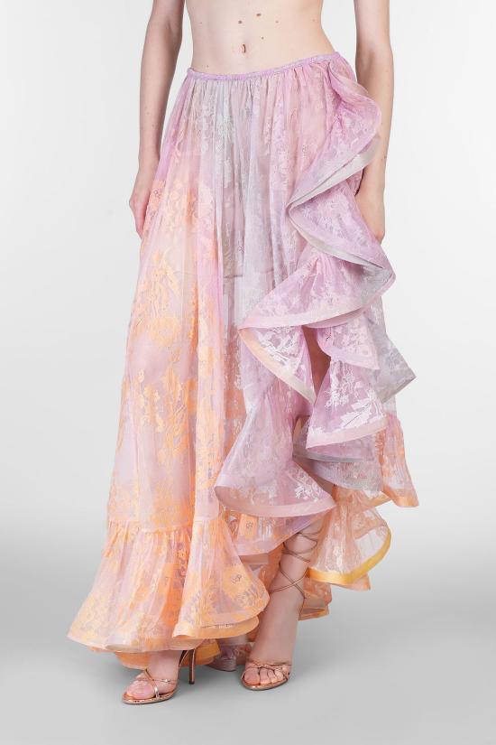  짐머만 롱 스커트 멀티컬러