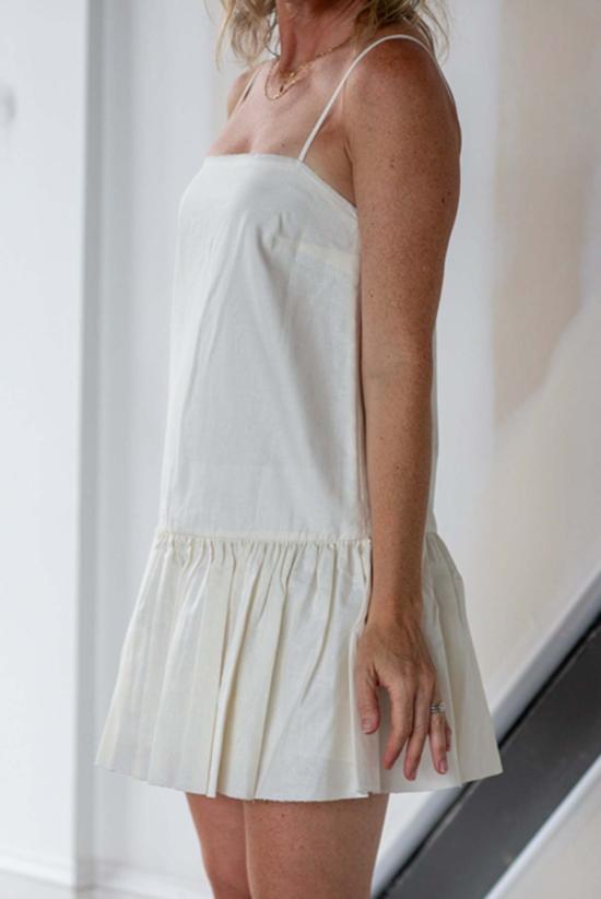  세로야 숏 원피스 Ser.O.Ya 크리스타 리넨 미니 드레스