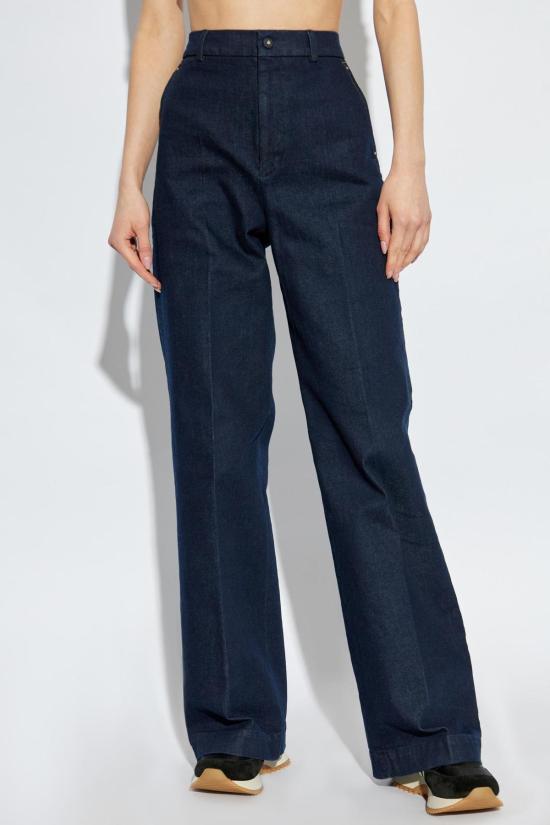  몽클레어 데님 팬츠 스트레이트 컷 진 - MONCLER