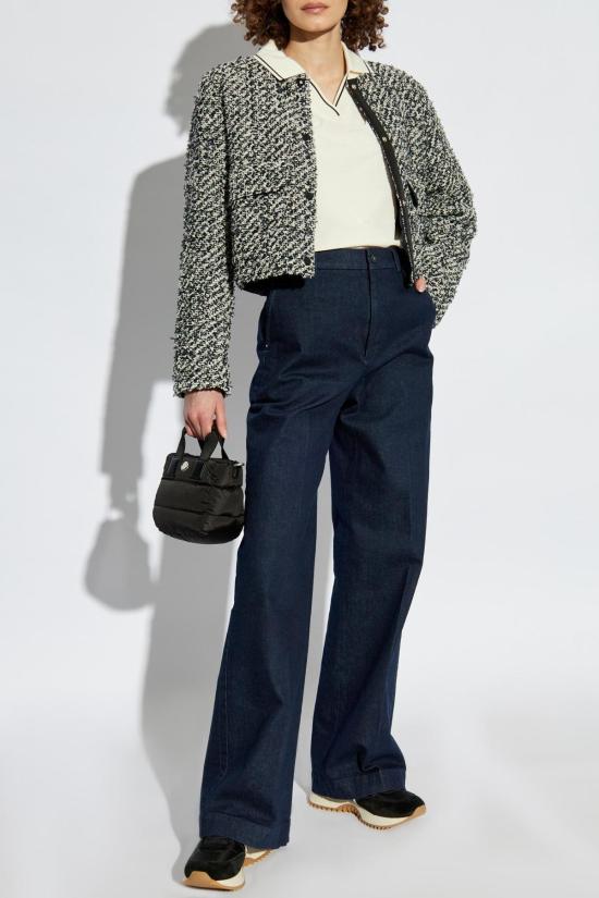  몽클레어 데님 팬츠 스트레이트 컷 진 - MONCLER