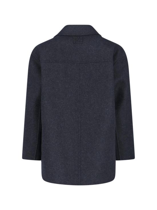  펜디 코트 더블 브레스티드 - FENDI