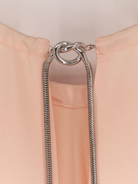  막스마라 롱 원피스 막스 마라 마나구아 드레스 핑크 - MAX MARA