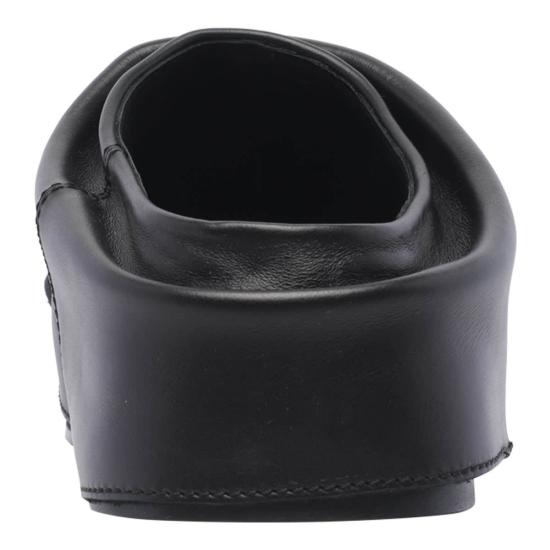  디 아티코 뮬/슬리퍼 아티코 미니 로빈 사보트 블랙 - THE ATTICO