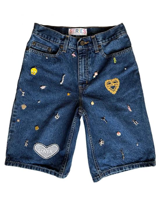  The Series NY 데님 숏팬츠 뉴욕 정크 드로어 쇼츠 시리즈