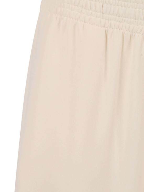  파비아나 필리피 스트레이트 팬츠 캐디 와이드 레그 팬츠 (엘라스틱 허리밴드) 화이트 - FABIANA FILIPPI