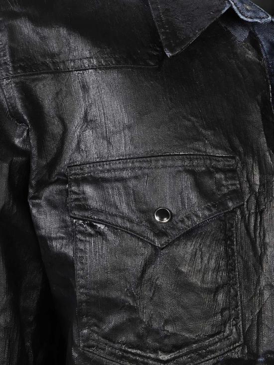  MM6 메종마르지엘라 탑 Mm6 메종 마르지엘라 코튼 셔츠 블랙 - MM6 MAISON MARGIELA