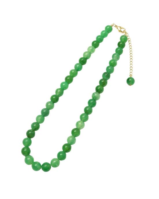  세레 목걸이/팬던트 세리 제이드 비즈 목걸이 라임 그린 - SEREE