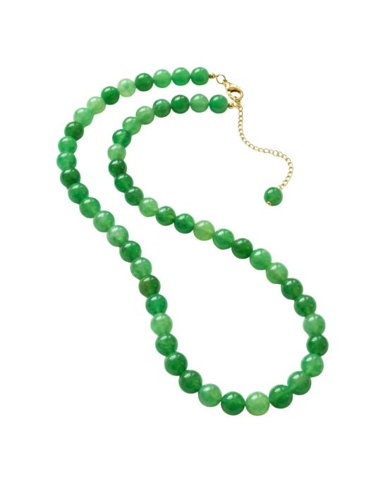  세레 목걸이/팬던트 세리 제이드 비즈 목걸이 라임 그린 - SEREE