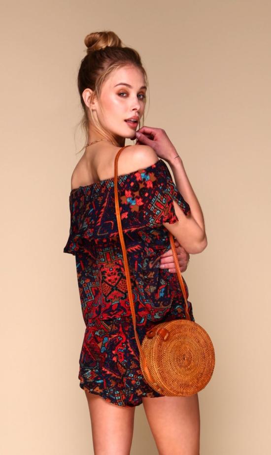  Merritt Charles 숏팬츠 메릿 찰스 마차도 반바지 보헤미안 프린트