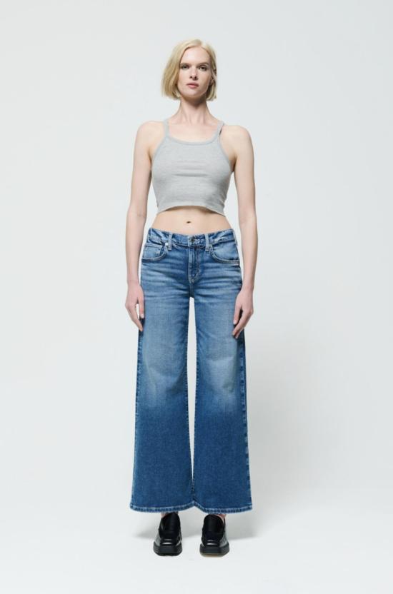  에티카 데님 팬츠 로미 프렌치 데님 진 블루 - ETICA