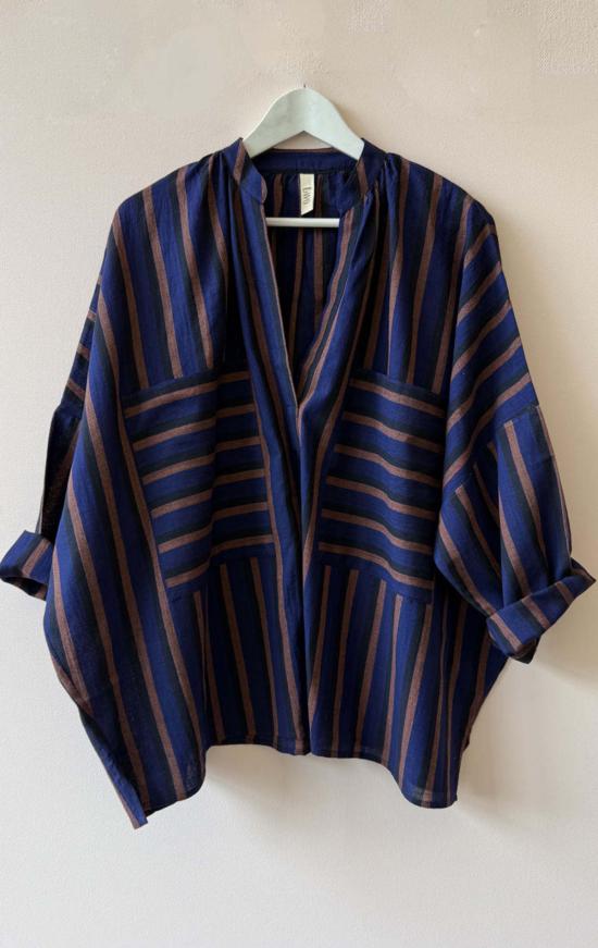  Two 긴팔 티셔츠 두 줄무늬 긴팔 셔츠 - OTHER BRANDS