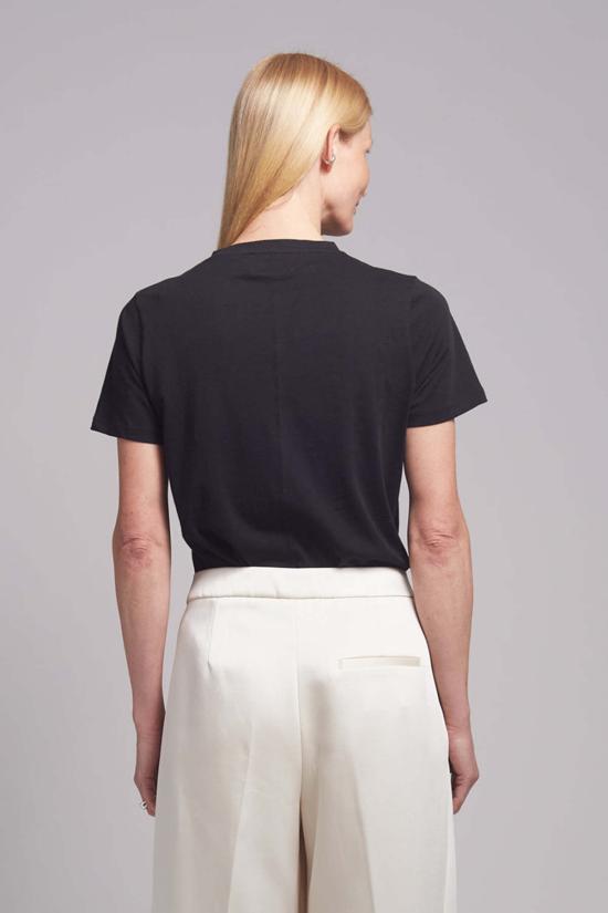  ELEVEN SIX 반팔 티셔츠 일레븐 식스 라라 크루 티셔츠 블랙 - OTHER BRANDS