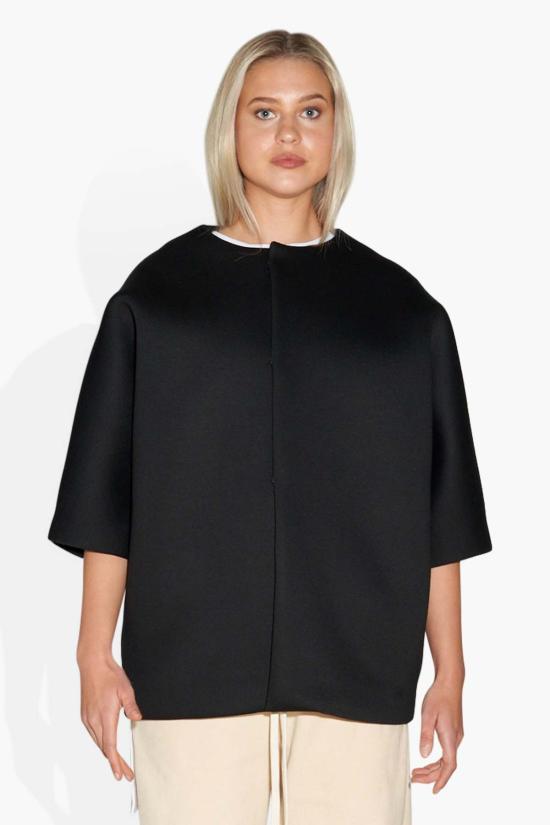  더 셀렉트 자켓 셀렉트 스쿠버 재킷 블랙