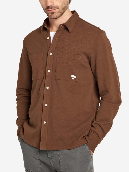  O.N.S 셔츠 밴스 피케 니트 셔츠 - O.N.S