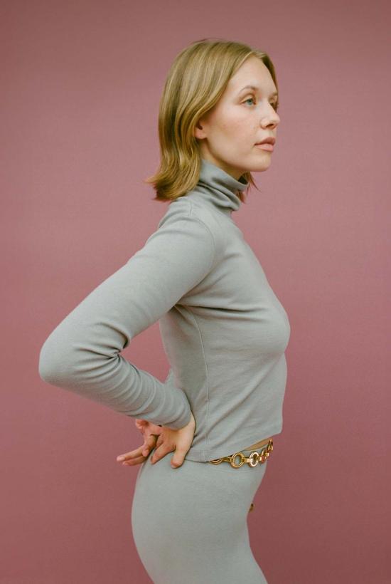  질 로드리게즈 긴팔 티셔츠 길 로드리게즈 터틀넥 긴팔 벨뷰 티셔츠 - GIL RODRIGUEZ