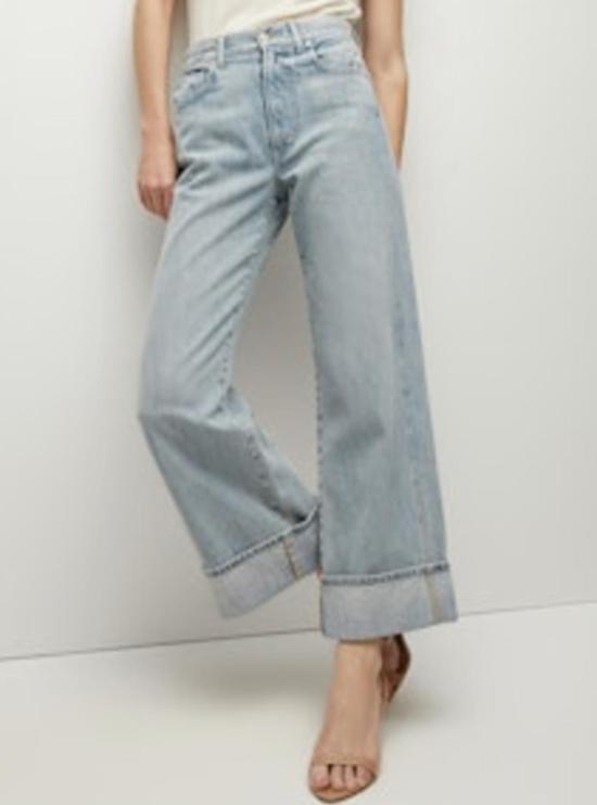  베로니카비어드 데님 팬츠 베로니카 비어드 테일러 크롭 하이라이즈 진 - VERONICA BEARD