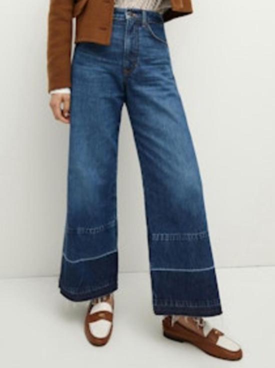  베로니카비어드 데님 팬츠 베로니카 비어드 테일러 크롭 하이라이즈 진 - VERONICA BEARD