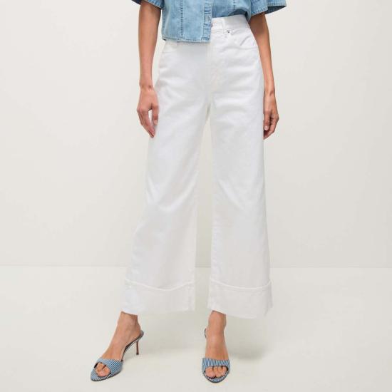  베로니카비어드 데님 팬츠 베로니카 비어드 테일러 크롭 하이라이즈 진 - VERONICA BEARD